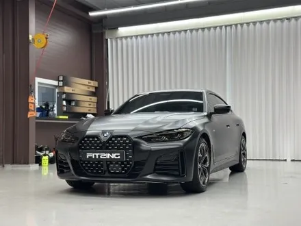 청라랩핑 BMW G22 420I 사틴블랙 전체랩핑 시공리뷰 / 인천 석남동