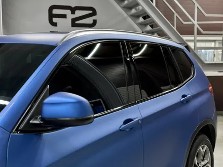 청라랩핑 BMW F25 X3 매트 메탈릭 블루 전체랩핑과 크롬죽이기 시공기 / 인천 석남동