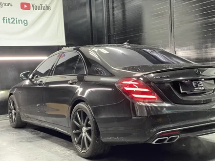 인천서구랩핑 S63 AMG 락그레이 전체랩핑시공 / 인천 석남동