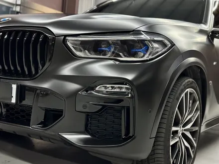 인천랩핑 BMW G05 X5 사틴블랙 전체랩핑과 크롬죽이기 시공기 / 인천 석남동
