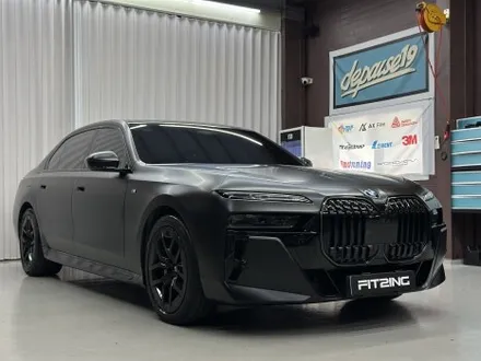 BMW 7시리즈(740I) 사틴블랙 전체랩핑 시공후기 / 인천 석남동