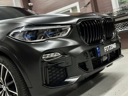 인천랩핑 BMW G05 X5 사틴블랙 전체랩핑과 크롬죽이기 시공기 / 인천 석남동