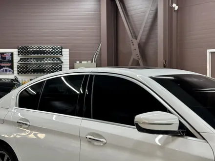 BMW G30 5시리즈 윈도우 크롬몰딩 백화 및 워터스팟. 랩핑으로 해결하기 / 인천 석남동