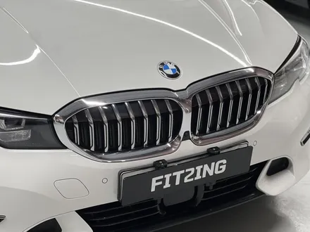BMW G20 3시리즈 키드니그릴과 사이드미러 랩핑 시공기 / 인천 석남동