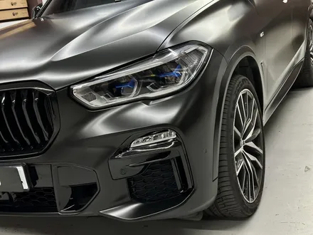 인천랩핑 BMW G05 X5 사틴블랙 전체랩핑과 크롬죽이기 시공기 / 인천 석남동