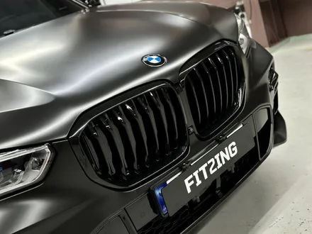 인천랩핑 BMW G05 X5 사틴블랙 전체랩핑과 크롬죽이기 시공기 / 인천 석남동