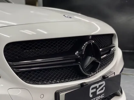 인천랩핑 C63 AMG 크롬딜리트(죽이기)와 라이트필름 시공 / 인천 석남동