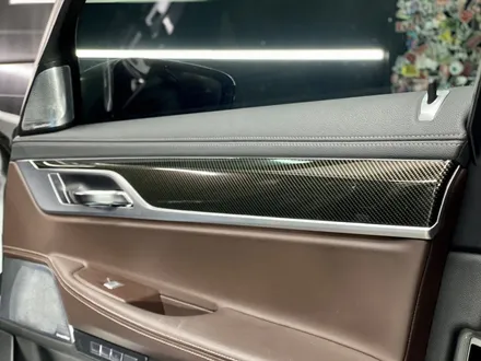 인천랩핑 BMW 7시리즈 사틴다크그레이 전체랩핑과 리얼카본 실내랩핑 시공기 / 인천 석남동