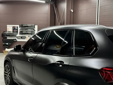 인천랩핑 BMW G05 X5 사틴블랙 전체랩핑과 크롬죽이기 시공기 / 인천 석남동