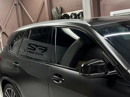 인천랩핑 BMW G05 X5 사틴블랙 전체랩핑과 크롬죽이기 시공기 / 인천 석남동