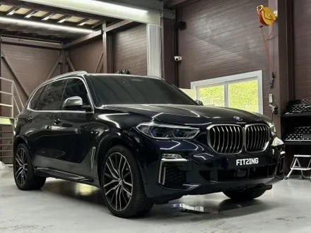 인천랩핑 BMW G05 X5 사틴블랙 전체랩핑과 크롬죽이기 시공기 / 인천 석남동