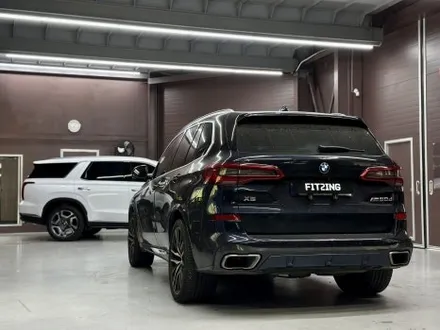 인천랩핑 BMW G05 X5 사틴블랙 전체랩핑과 크롬죽이기 시공기 / 인천 석남동