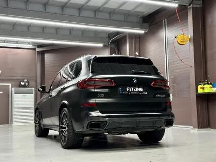 인천랩핑 BMW G05 X5 사틴블랙 전체랩핑과 크롬죽이기 시공기 / 인천 석남동