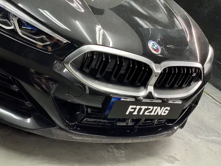 인천랩핑 BMW 8시리즈(850i) 리얼카본 크롬죽이기 랩핑 시공기 / 인천 석남동