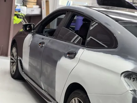 BMW 6GT 고광택 화이트 전체랩핑 시공으로 신차기분내기 / 인천 석남동