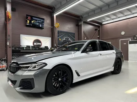 인천랩핑 BMW G30 520I(5시리즈) 고광택 화이트 전체랩핑 시공기 / 인천 석남동