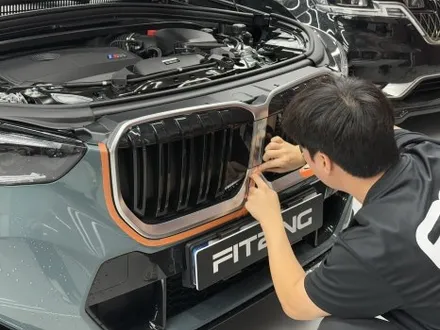 BMWX1 그릴 블랙랩핑 순정같은 일체감 / 인천 석남동