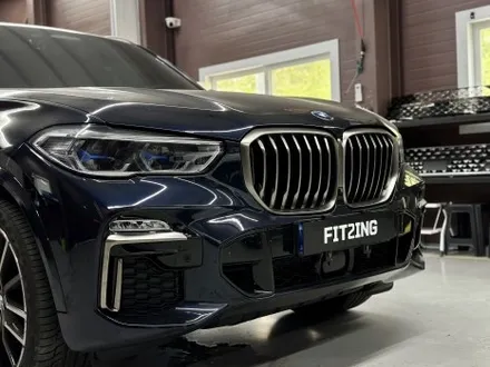 인천랩핑 BMW G05 X5 사틴블랙 전체랩핑과 크롬죽이기 시공기 / 인천 석남동