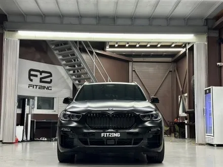 인천랩핑 BMW G05 X5 사틴블랙 전체랩핑과 크롬죽이기 시공기 / 인천 석남동