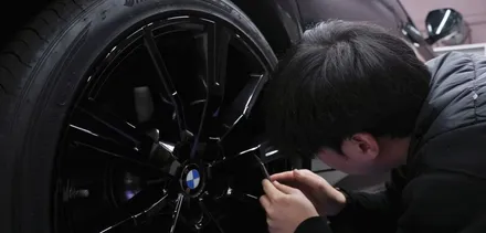 BMW G60 520I 휠도색 말고 휠랩핑으로 완성하기 / 인천 석남동