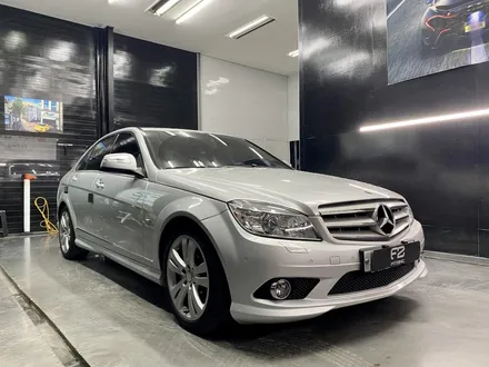 W204 C클래스 실내랩핑으로 올드한 우드는 안녕 / 인천 석남동