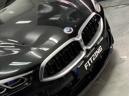 인천랩핑 BMW 8시리즈(850i) 리얼카본 크롬죽이기 랩핑 시공기 / 인천 석남동