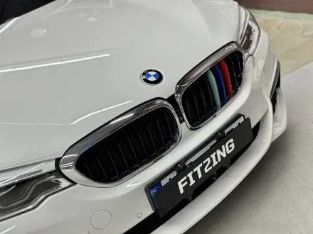 청라 BMW 5시리즈(530I) 루프스킨과 크롬죽이기 시공기 / 인천 석남동