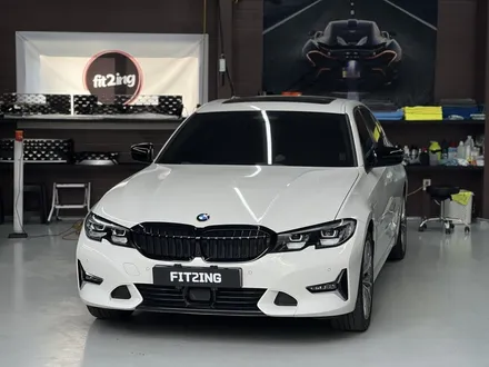 BMW G20 3시리즈 키드니그릴과 사이드미러 랩핑 시공기 / 인천 석남동