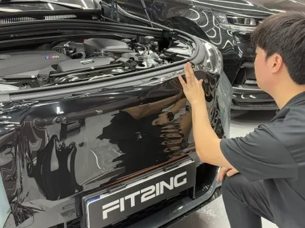 BMWX1 그릴 블랙랩핑 순정같은 일체감 / 인천 석남동