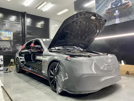 인천서구랩핑 S63 AMG 락그레이 전체랩핑시공 / 인천 석남동