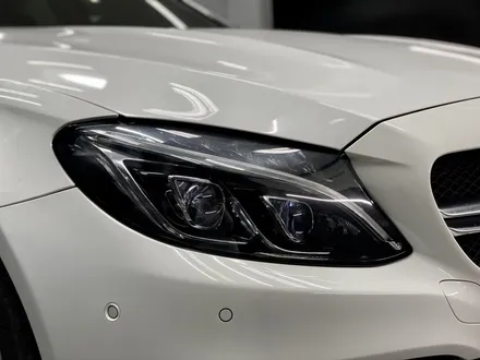 인천랩핑 C63 AMG 크롬딜리트(죽이기)와 라이트필름 시공 / 인천 석남동
