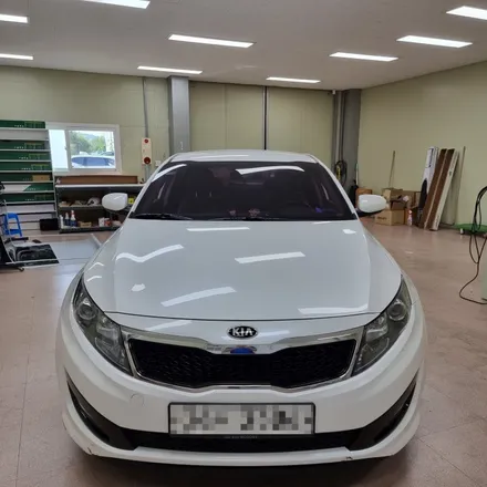 광주 첨단 썬팅 메이드카에서 k5 후면기포 재시공 / 광주 북구