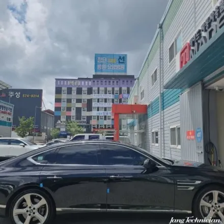 광주 g80 썬팅재시공 , 블락포디 블랙크롬 / 광주 북구