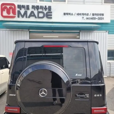 광주 벤츠 g클래스 썬팅 블락포디 비오츠 조합 / 광주 북구