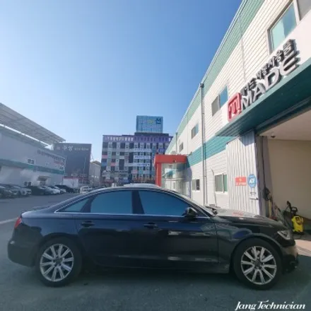 광주 열차단 썬팅 , 아우디 a6 그린반사 시공후기 / 광주 북구