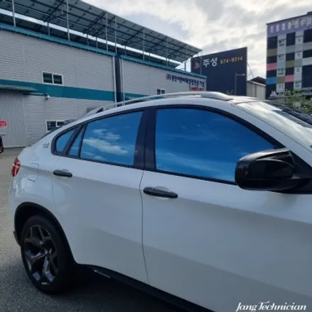광주 블루반사썬팅 , BMW X6 시공후기 # 블락포디 # 스카이블루 / 광주 북구