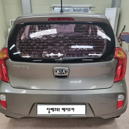 광주 북구 썬팅, 후면기포들뜸현상 모두 메이드카로 모여라 ! #블락포디 / 광주 북구