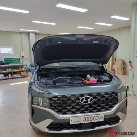 광주 하버캠프 대리점 메이드카에서 산타페 하이브리드 신차검수부터 세라믹본드 + 신차패키지 작업까지 / 광주 북구