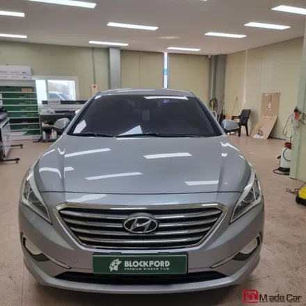 광주 신창동,보라색으로 변해버린 썬팅지 바꾸기 #LF쏘나타 #블락포디전문점 / 광주 북구