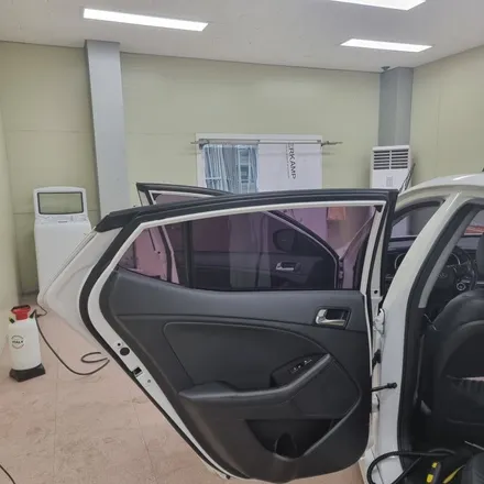 광주 신용동 썬팅전문점에서 중고차패키지 #k5 #후면기포 / 광주 북구