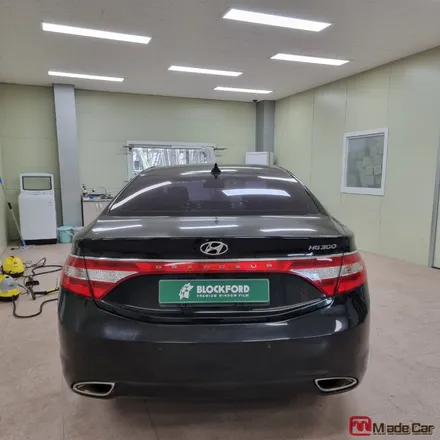광주 가성비썬팅, 품질좋은 블락포디 바스로 재시공하기 #그랜저HG #후면기포 #썬팅가루 / 광주 북구