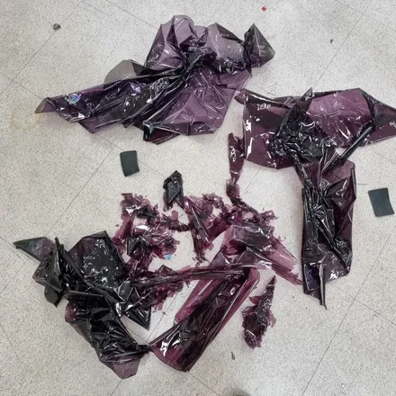 광주 첨단 썬팅 메이드카에서 k5 후면기포 재시공 / 광주 북구