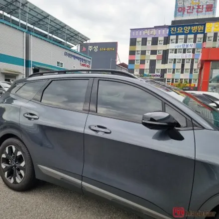 광주 신차썬팅에 실패한 스포티지 NQ5 재시공작업 #그린반사 / 광주 북구
