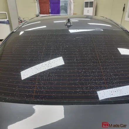 광주 비반사 썬팅, BMW 5시리즈 맛갈나게 재시공 ~! / 광주 북구