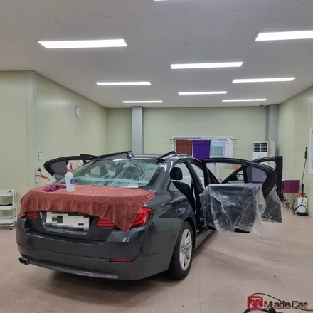 광주 비반사 썬팅, BMW 5시리즈 맛갈나게 재시공 ~! / 광주 북구