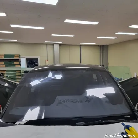 광주 테슬라 미러썬팅 시공기 # 스카이블루 / 광주 북구