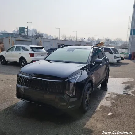 블락포디 샴페인골드 스포티지 시공기 # 메이드카 / 광주 북구