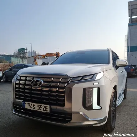 광주 팰리세이드 신차썬팅은 역시 메이드카에서 # 블락포디 # 스카이블루 / 광주 북구