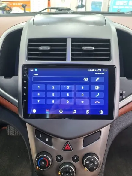 [수원 쉐보레 아베오 안드로이드 오토 , 애플카플레이 사용] 아베오 MY LINK 탈거후 9인치 안드로이드올인원 네비매립!_카앤샵 (화성, 남양, 봉담, 용인, 동탄) / 서울 구로구 개봉동