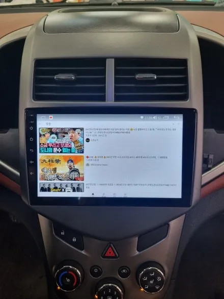 [수원 쉐보레 아베오 안드로이드 오토 , 애플카플레이 사용] 아베오 MY LINK 탈거후 9인치 안드로이드올인원 네비매립!_카앤샵 (화성, 남양, 봉담, 용인, 동탄) / 서울 구로구 개봉동